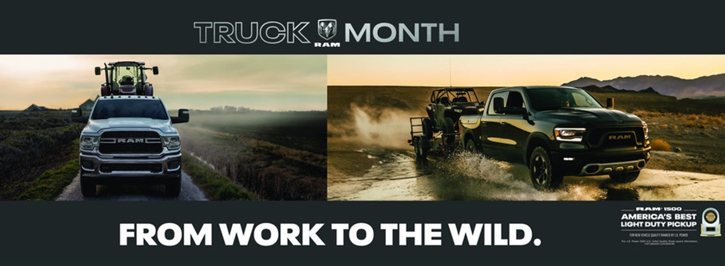 Ram Truck Month From Work to the Wild